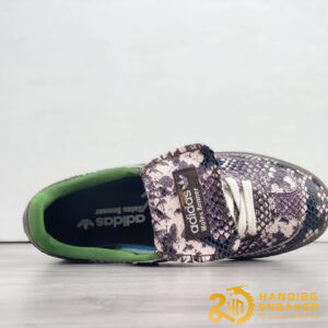 Giày Adidas Originals Gazelle Indoor Dark Brown Green (4)