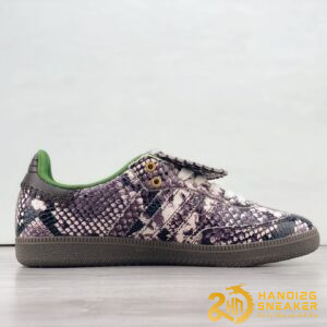 Giày Adidas Originals Gazelle Indoor Dark Brown Green (7)