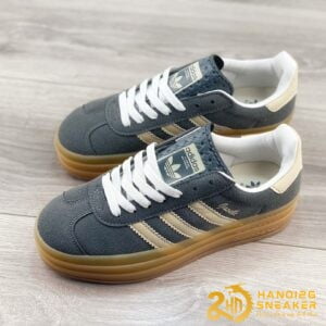 Giày Adidas Originals Gazelle Bold Grey Six IE0428 (1)