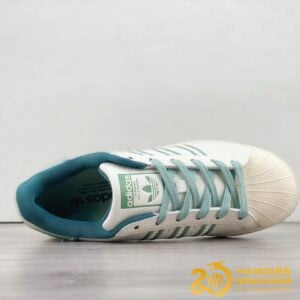 Giày Adidas SuperStar Light Green Beige IE5532 (5)