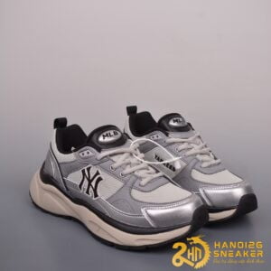 Giày MLB Fastball New York Yankees Silver Black (1)