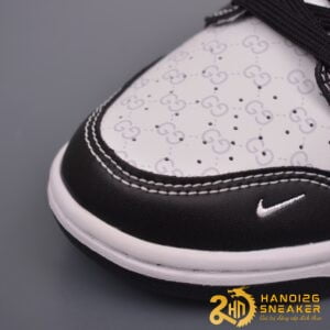 Giày Nike SB Dunk Low GUCCI Panda Black (4)