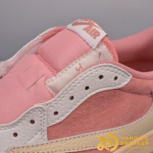 Giày Travis Scott X Air Jordan 1 Low OG Pink Beige Red (2)