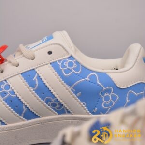 Giày Adidas Superstar XLG Hello Kitty Blue Burst (7)