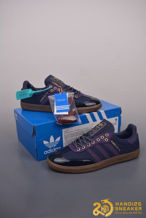 Giày Adidas Trainer Samba Low Collegiate Navy