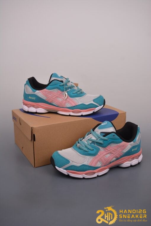 Giày Asics X Awake NY Gel NYC Teal Blue