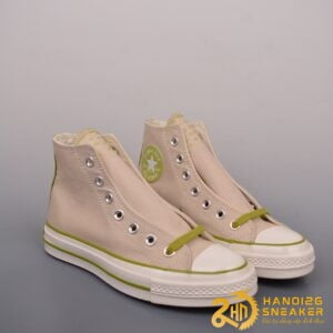 Giày Converse Chuck 70 High Beige White Green A08530C (1)