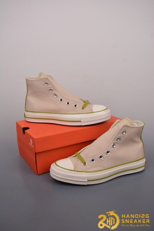 Giày Converse Chuck 70 High Beige White Green A08530C