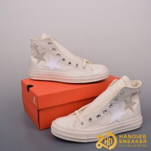 Giày Converse Chuck 70 High Stars Cream A11611C