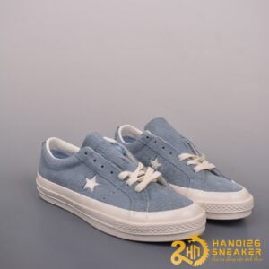 Giày Converse One Star Pro Vintage Suede Low Cocoon Blue (1)