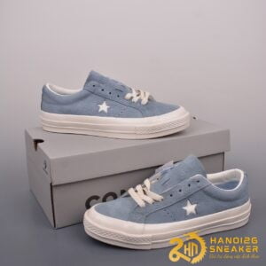 Giày Converse One Star Pro Vintage Suede Low Cocoon Blue