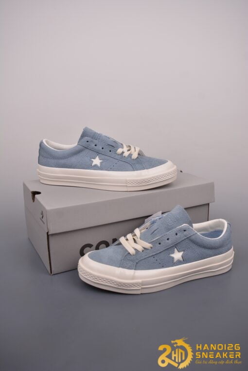 Giày Converse One Star Pro Vintage Suede Low Cocoon Blue