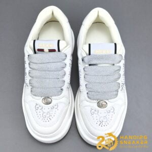 Giày Gucci White Screener Trainer Like Auth (2)