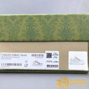 Giày Gucci White Screener Trainer Like Auth (5)