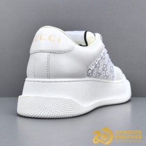 Giày Gucci White Screener Trainer Like Auth (6)