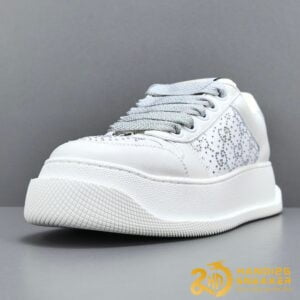 Giày Gucci White Screener Trainer Like Auth (7)