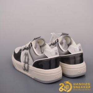 Giày MLB Chunky Liner Mid Denim Boston Red Sox Silver (2)