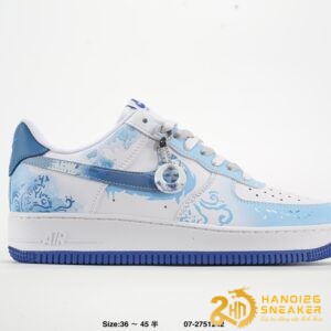 Giày Nike Air Force 1 07 Celestial Blue Watercolor (1)