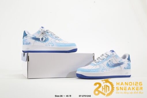 Giày Nike Air Force 1 07 Celestial Blue Watercolor