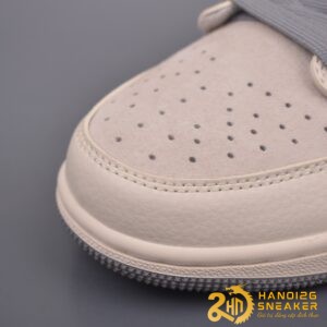 Giày Nike Air Jordan 1 Low X Fragment Grey Red (7)