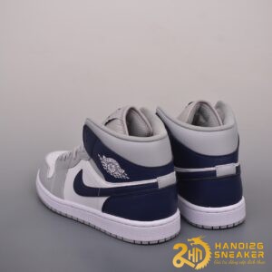 Giày Nike Air Jordan 1 Mid Georgetown Midnight Navy (3)