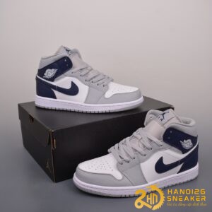 Giày Nike Air Jordan 1 Mid Georgetown Midnight Navy