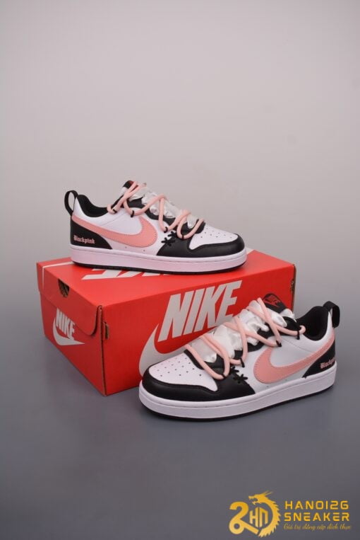 Giày Nike Court Borough Low 2 FZBB Black Pink