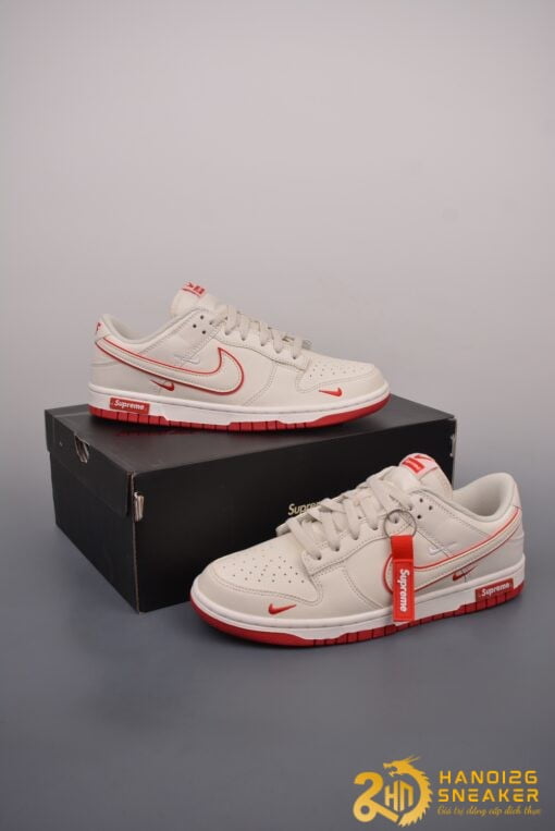 Giày Nike SB Dunk Low Supreme Off Red