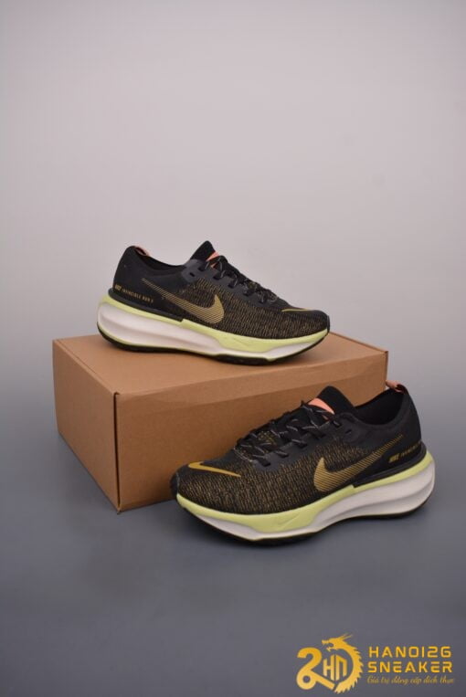 Giày Nike Zoom Invincible 3 Black Amber Brown