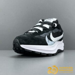 Giày Sacai X Nike VaporWaffle 3 Nylon Black (2)