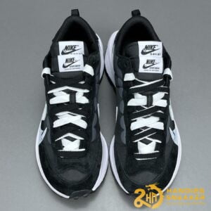 Giày Sacai X Nike VaporWaffle 3 Nylon Black (3)