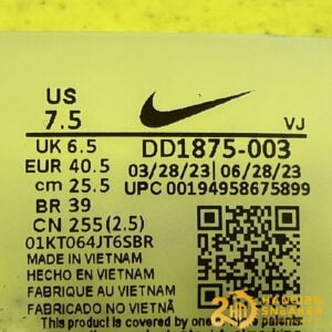 Giày Sacai X Nike VaporWaffle 3 Nylon Black (4)
