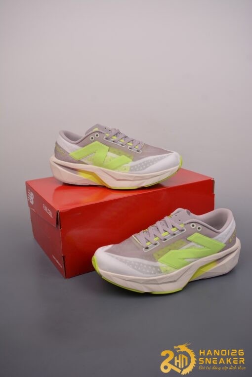 Giày New Balance FuelCell Rebel V4 Moonrock Lime