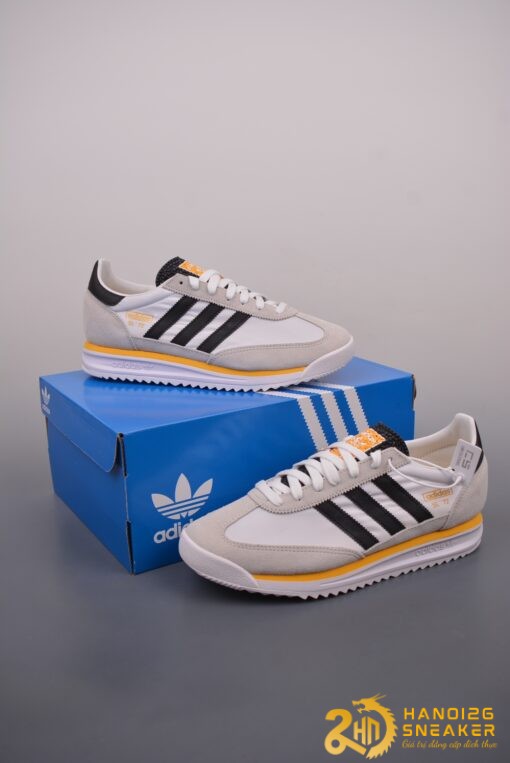 Giày Adidas SL72 RS White Black Spark IH4823