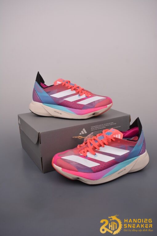 Giày Adidas Adios Pro 3 Signal Pink Cyan