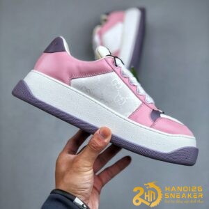 Giày Gucci GG Screener Pink And Lilac Leather (1)