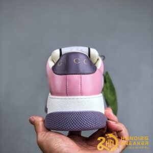 Giày Gucci GG Screener Pink And Lilac Leather (6)