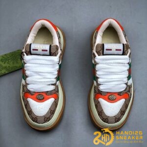 Gucci GG Supreme Low Top Canvas Brown (2)