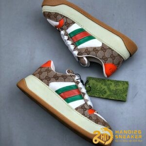 Gucci GG Supreme Low Top Canvas Brown (5)