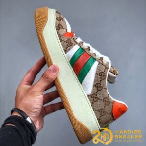 Gucci GG Supreme Low Top Canvas Brown (8)