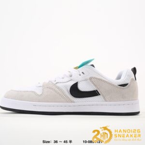 Giày Nike Alleyoop SB White Black CJ0882 100