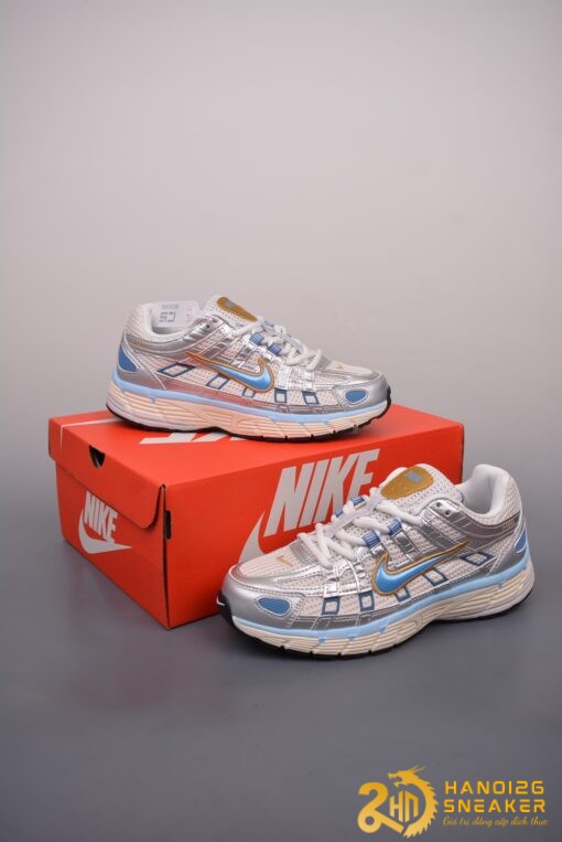 Giày Nike P 6000 Metallic Silver Aegean Storm HJ7246 100