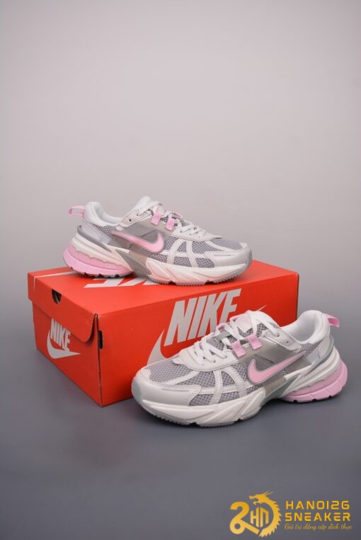 Giày Nike V2K Run Light Pumice Pink Foam HQ4046 001