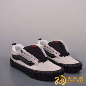 Giày Vans Knu Skool Halloween In The Shadows White Black (1)