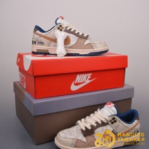 Giày Nike SB Dunk Low Panda Prank Brown Skate