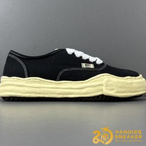 Giày Mihara Yasuhiro Baker OG Sole Vintage Canvas Low Black (1)