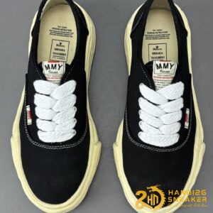 Giày Mihara Yasuhiro Baker OG Sole Vintage Canvas Low Black (8)