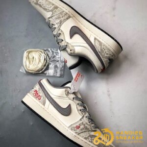 Giày Nike Air Jordan 1 Joe Snake Year Limited Grey (4)