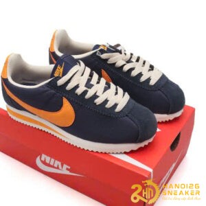 Giày Nike Classic Cortez Nylon Navy Orange 488291 410 (1)