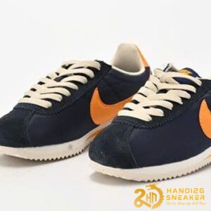 Giày Nike Classic Cortez Nylon Navy Orange 488291 410 (3)